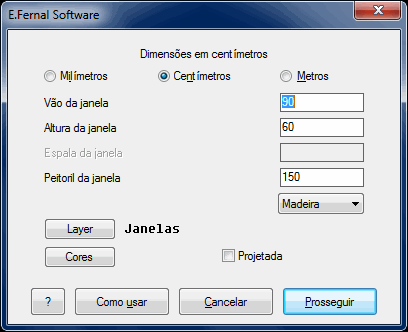 Rotina para abertura autom&aacute;tica de janelas centrais