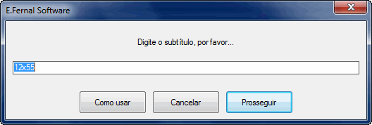 este ser&aacute; inserido automaticamente!